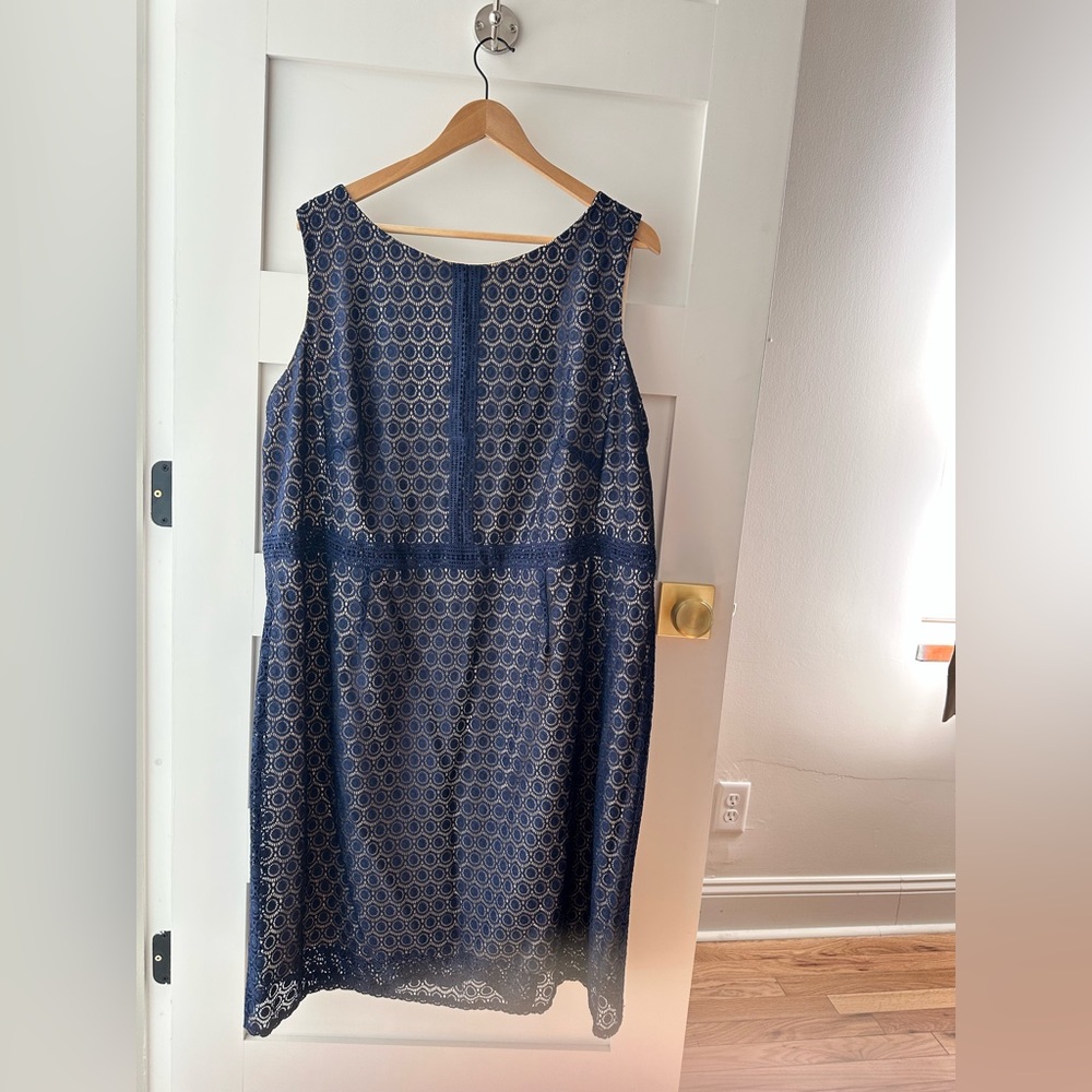 Dress Navy Lace Dress